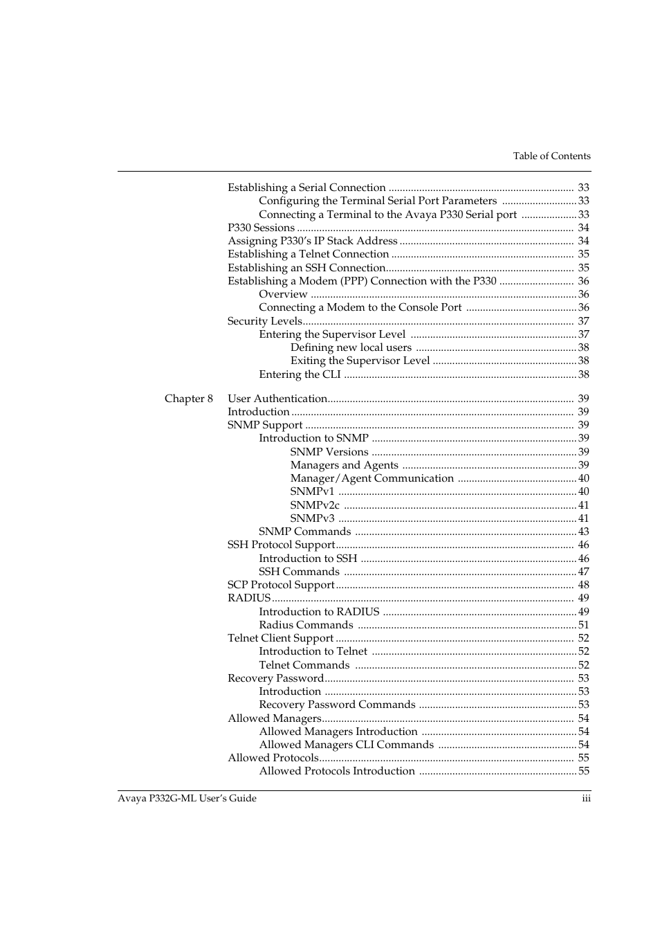 Avaya P332G-ML User Manual | Page 5 / 164