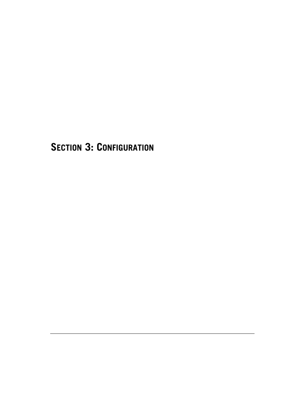 Section 3: configuration, Section 3, Configuration | Avaya P332G-ML User Manual | Page 73 / 164