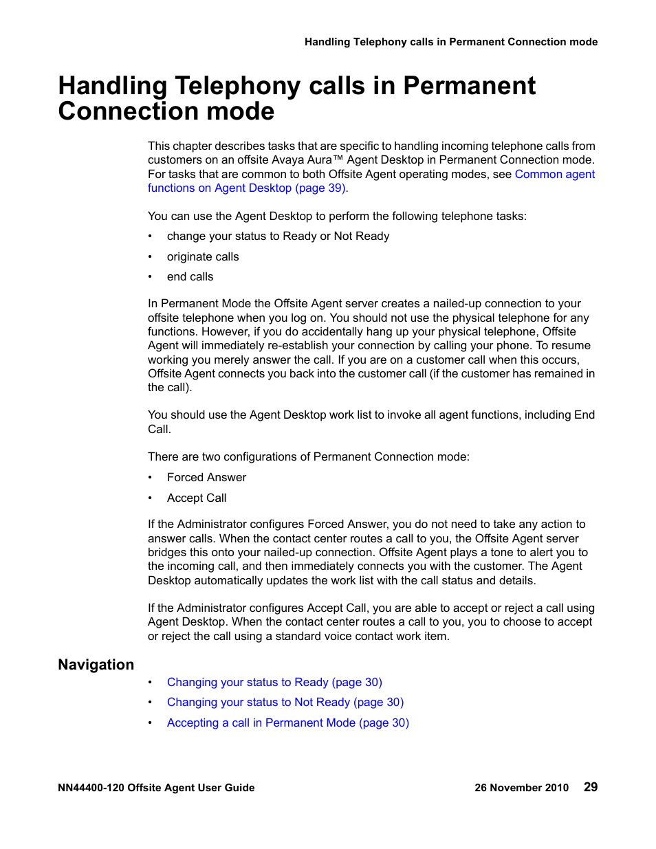 Avaya NN44400-120 User Manual | Page 29 / 48