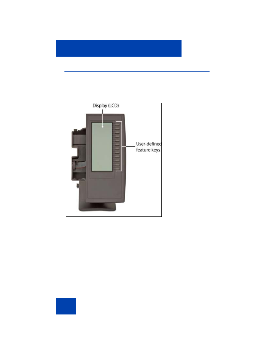 Keys and descriptions | Avaya 1230 User Manual | Page 164 / 212