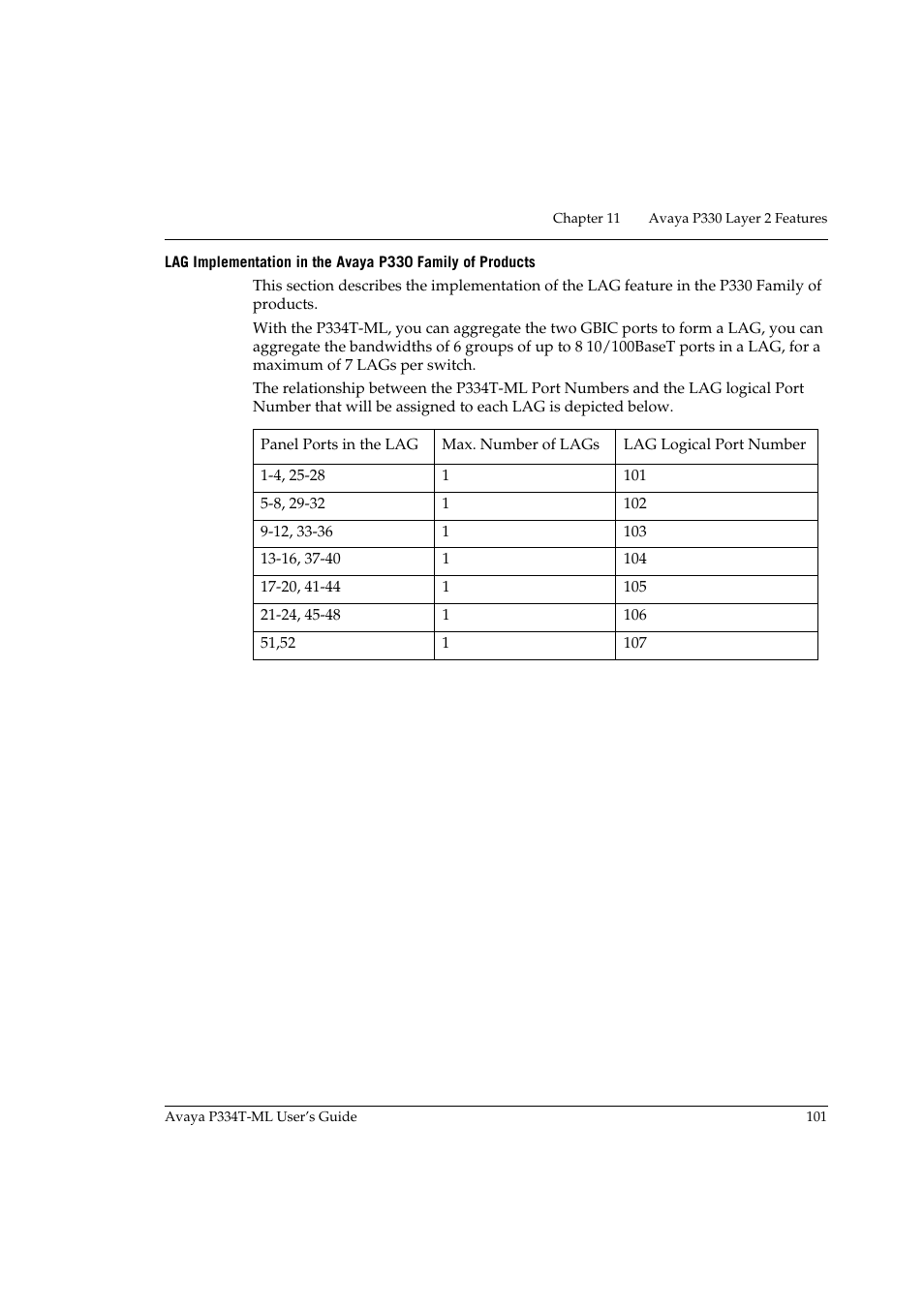 Avaya Stackable Switch P3343T-ML User Manual | Page 117 / 178