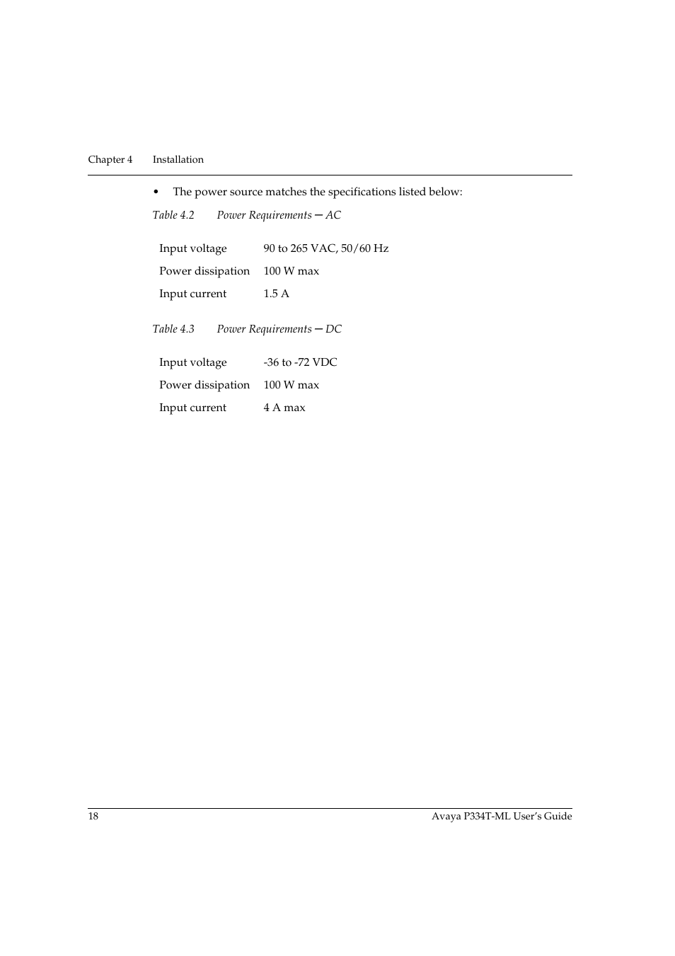 Avaya Stackable Switch P3343T-ML User Manual | Page 34 / 178