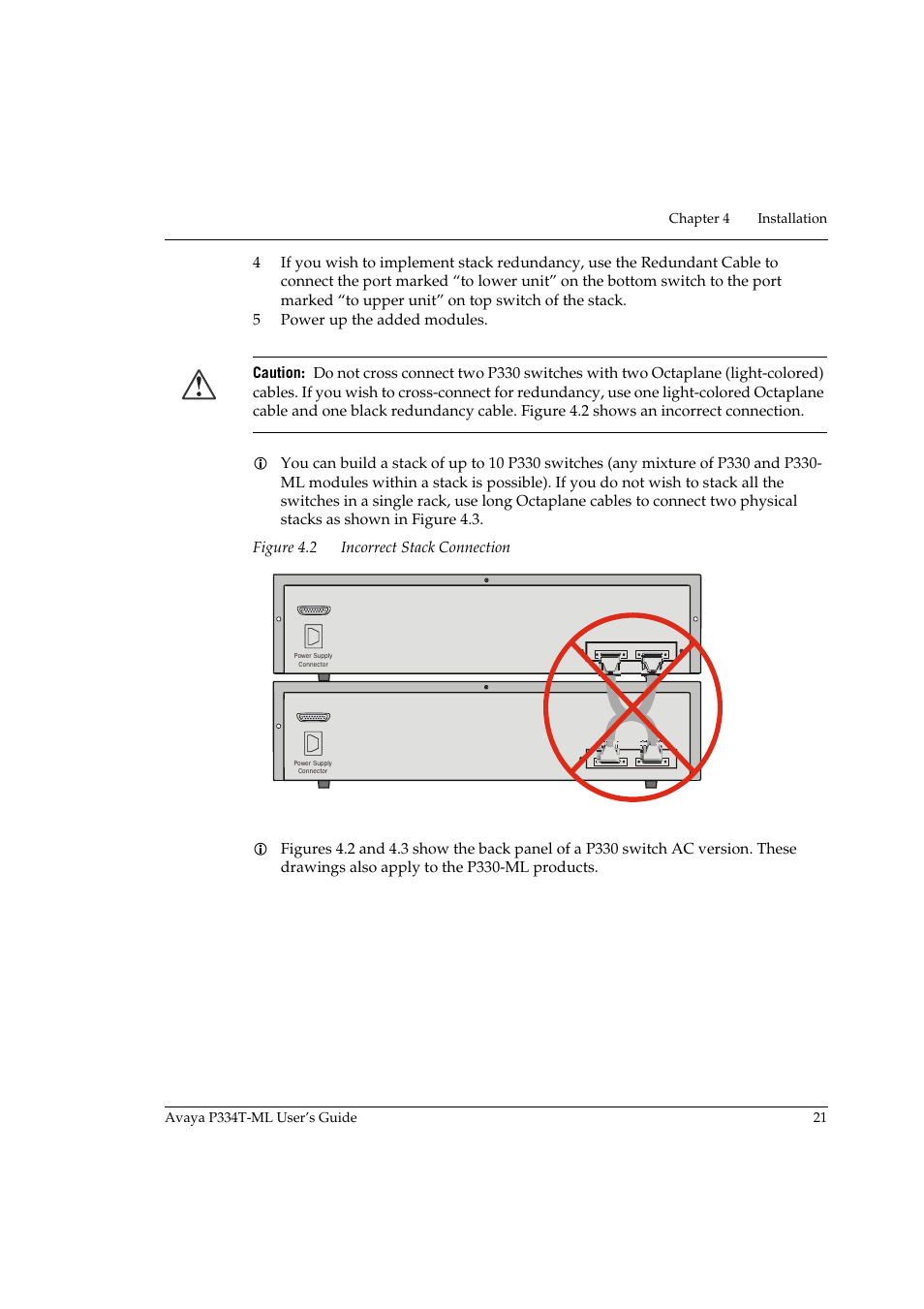 Avaya Stackable Switch P3343T-ML User Manual | Page 37 / 178