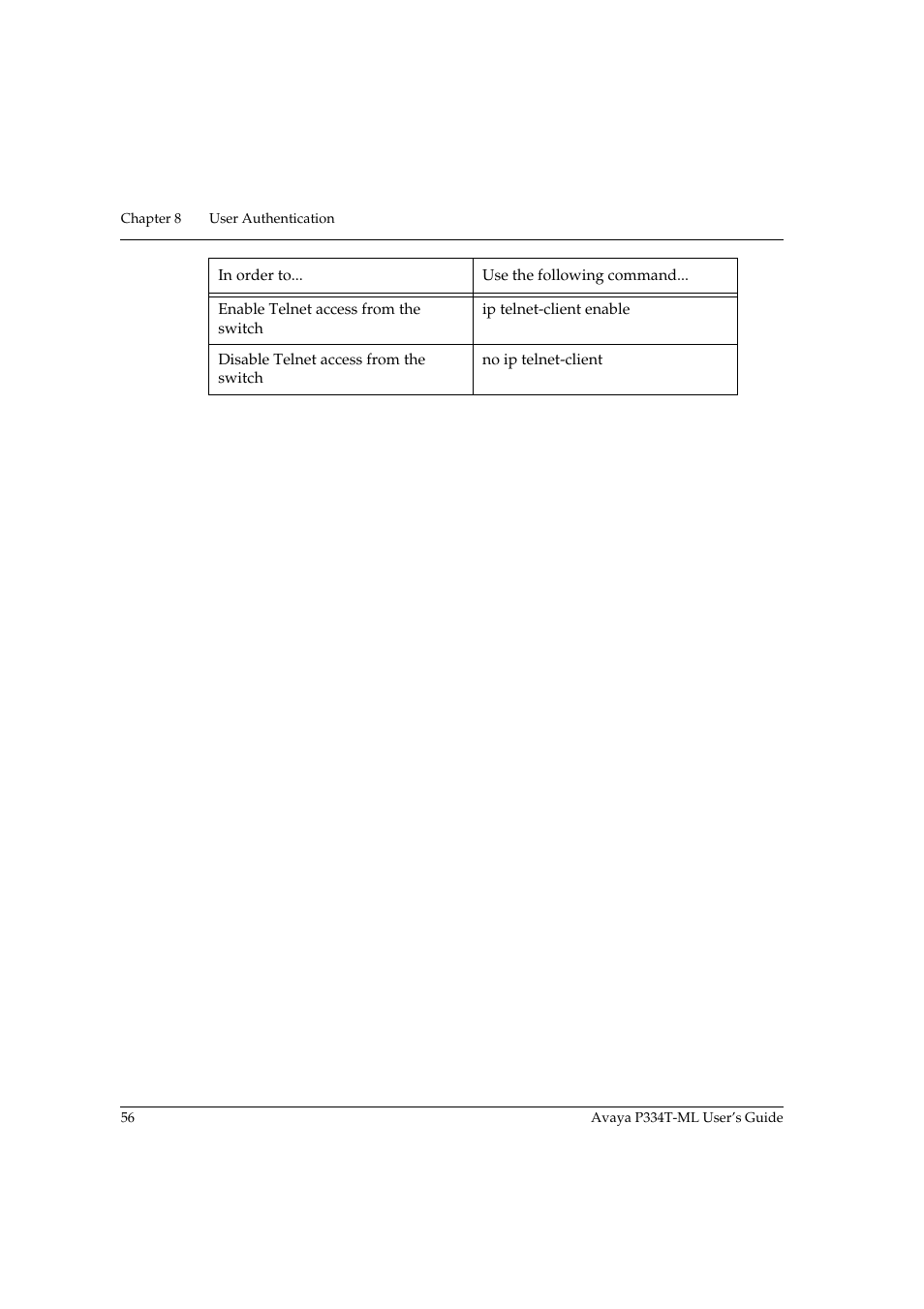 Avaya Stackable Switch P3343T-ML User Manual | Page 72 / 178