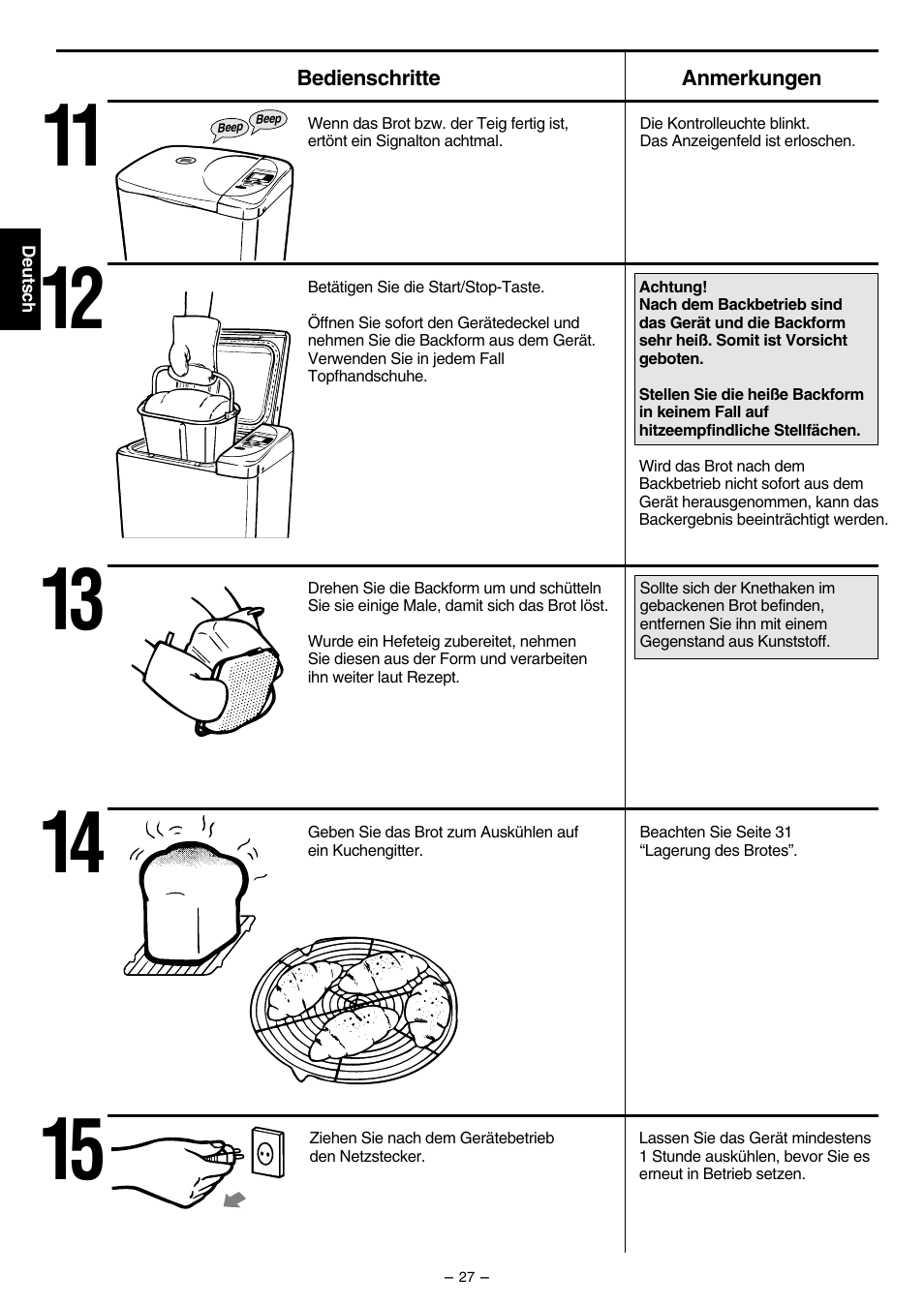 Panasonic SD207 User Manual | Page 28 / 64