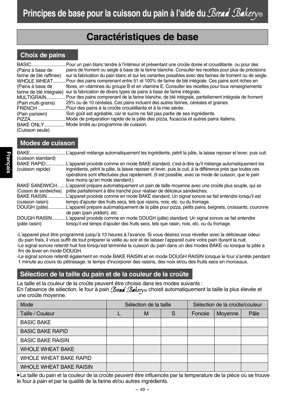 Panasonic SD207 User Manual | Page 50 / 64