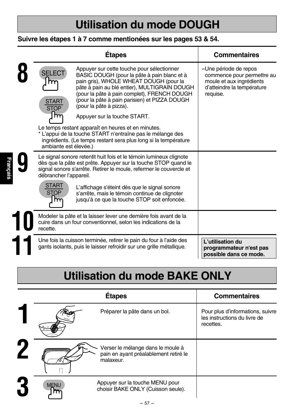 Panasonic SD207 User Manual | Page 58 / 64