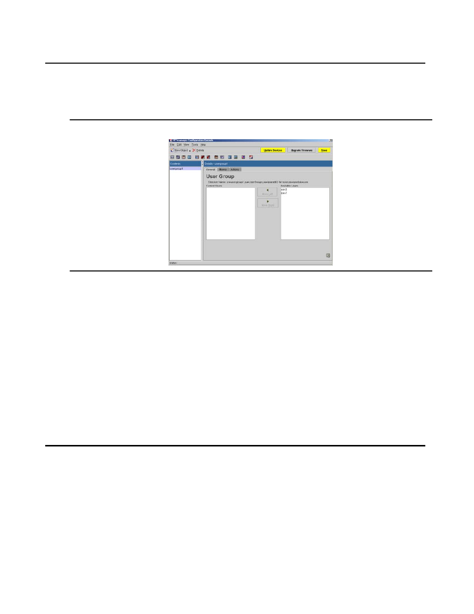 User group - general tab, User group - memo tab | Avaya 3.7 User Manual | Page 130 / 326