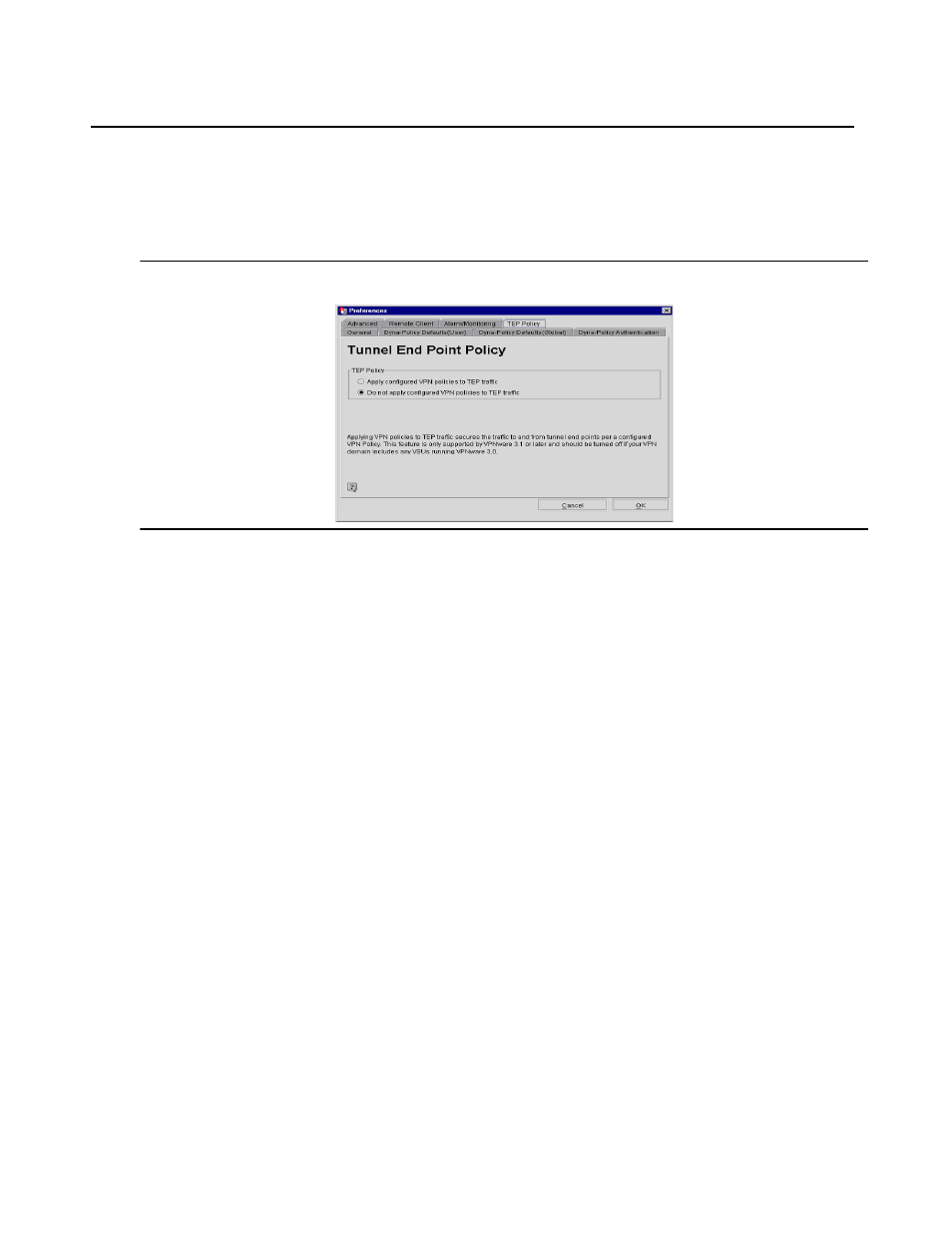 Tep policy | Avaya 3.7 User Manual | Page 209 / 326