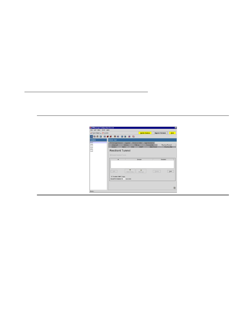 Creating a resilient tunnel | Avaya 3.7 User Manual | Page 214 / 326