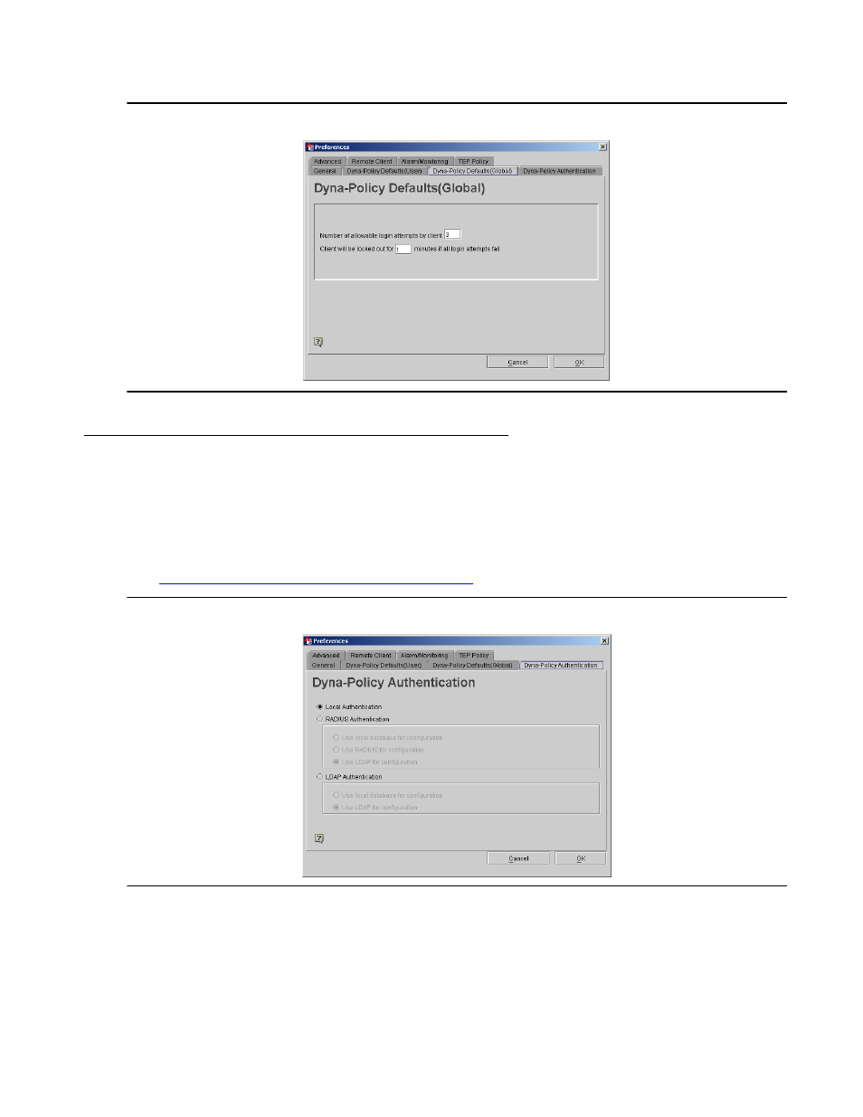 Dyna policy authentication | Avaya 3.7 User Manual | Page 50 / 326