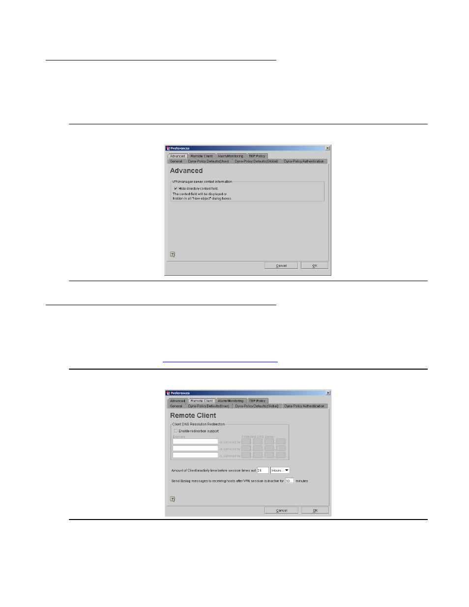 Advanced, Remote client | Avaya 3.7 User Manual | Page 51 / 326