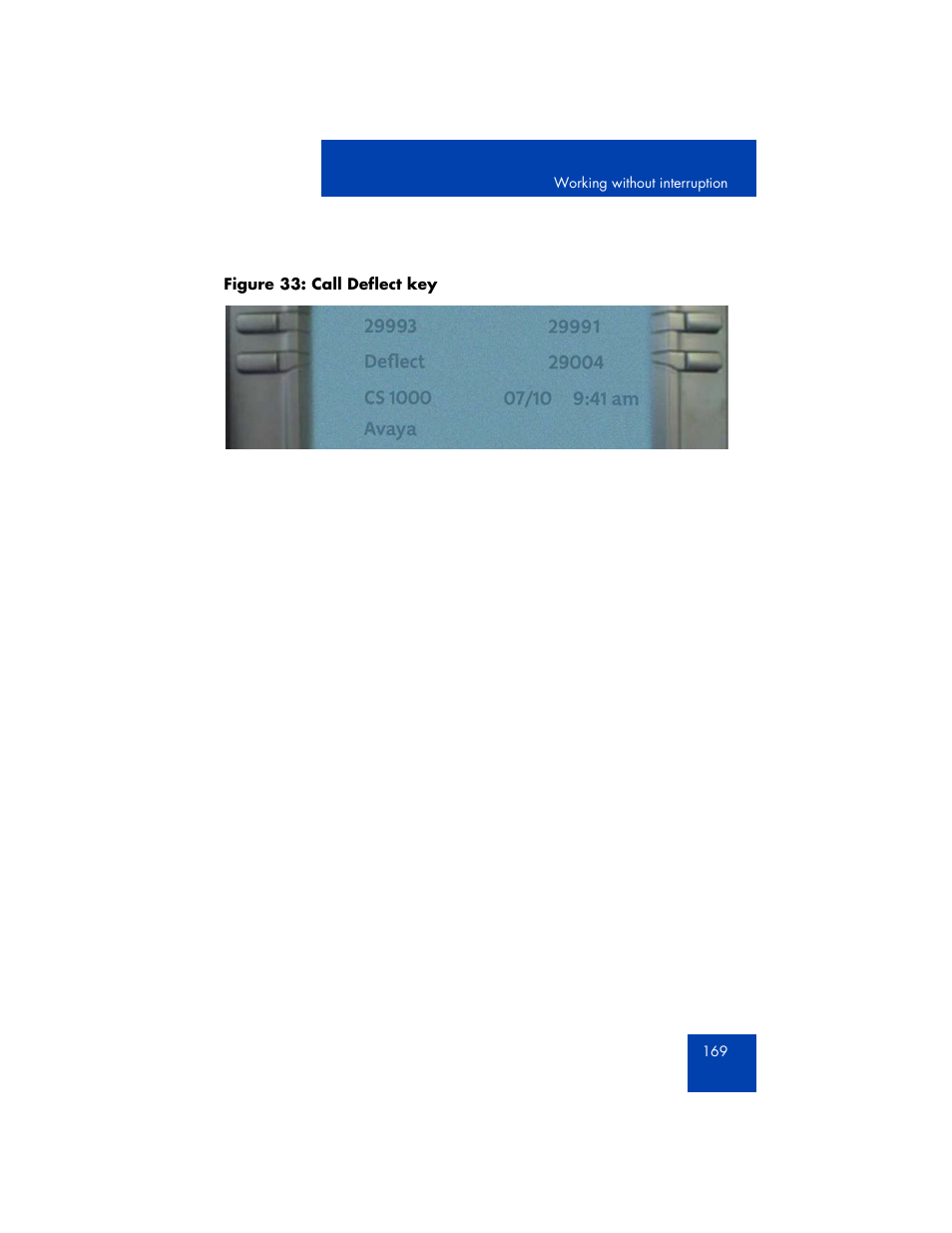 Avaya 1165E User Manual | Page 169 / 260