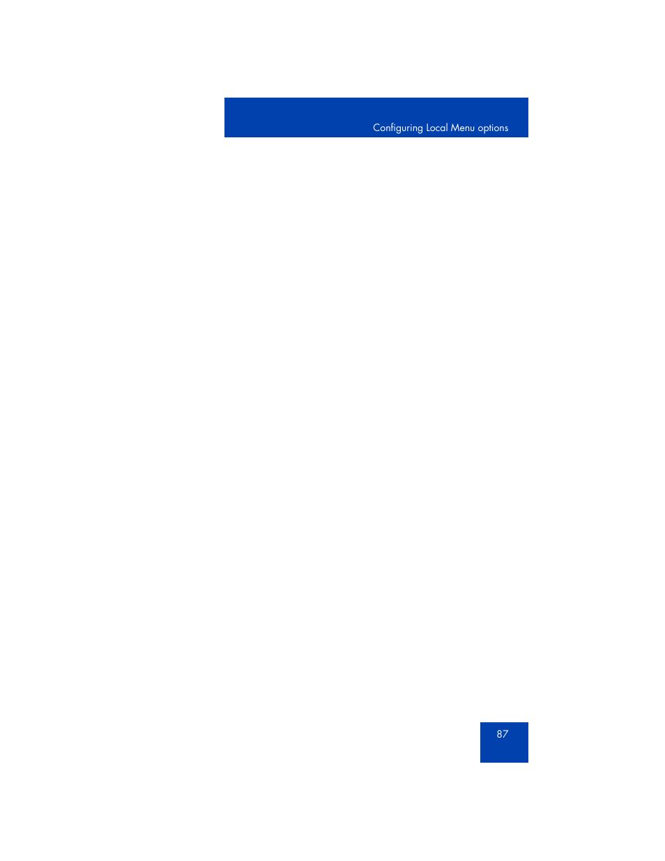 Avaya 1165E User Manual | Page 87 / 260