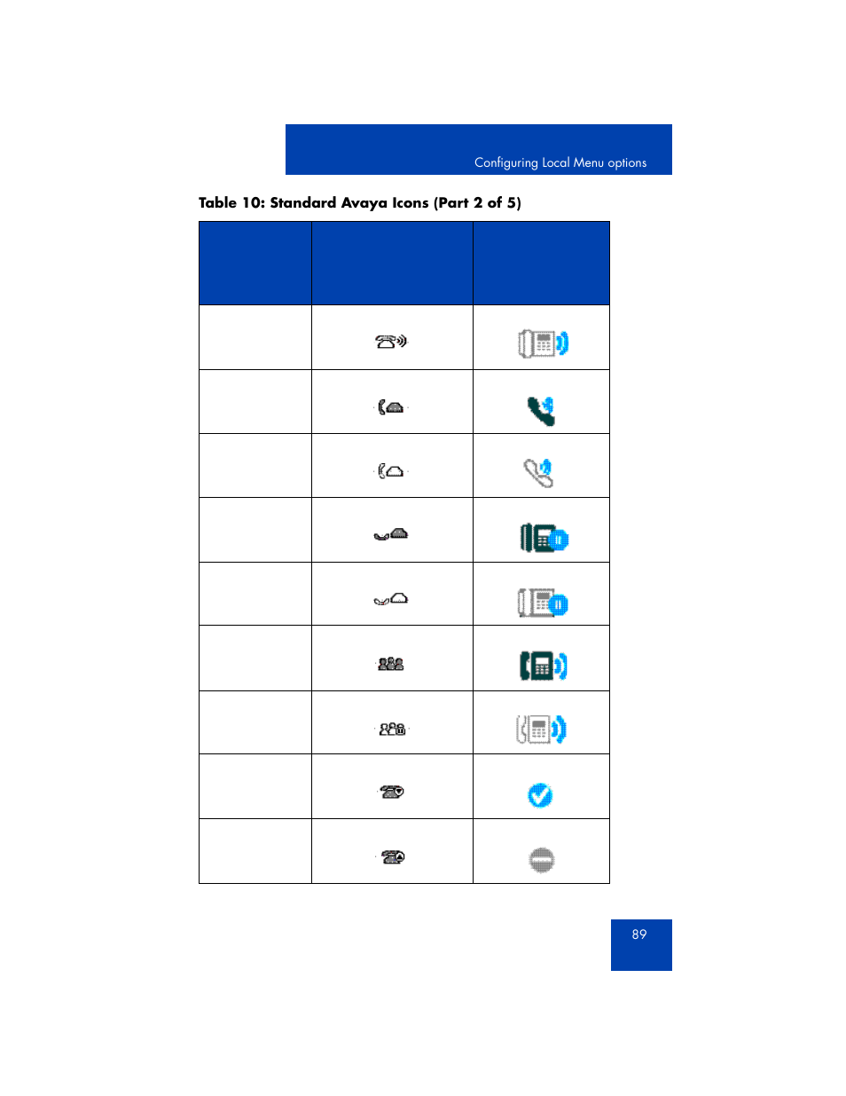 Avaya 1165E User Manual | Page 89 / 260