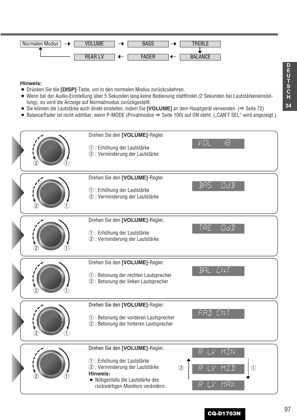 Panasonic CQD1703N User Manual | Page 35 / 64