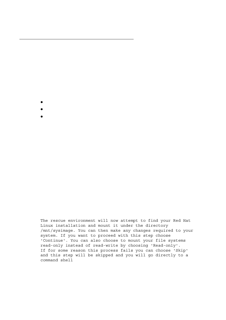 Booting into rescue mode | Avaya R3.0 User Manual | Page 28 / 38