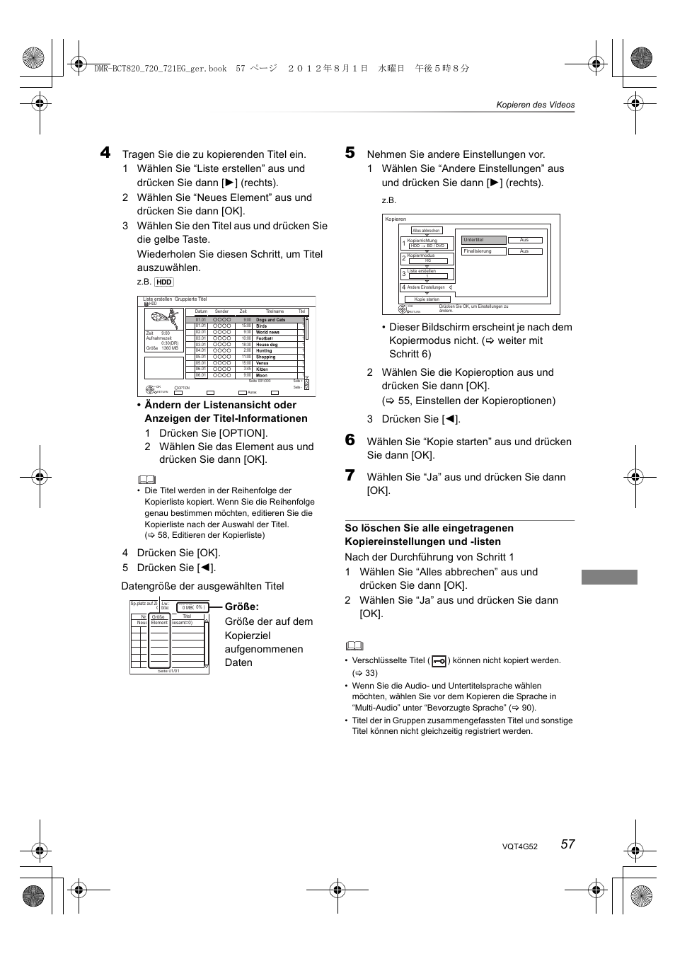 Panasonic DMRBCT720EG User Manual | Page 57 / 128