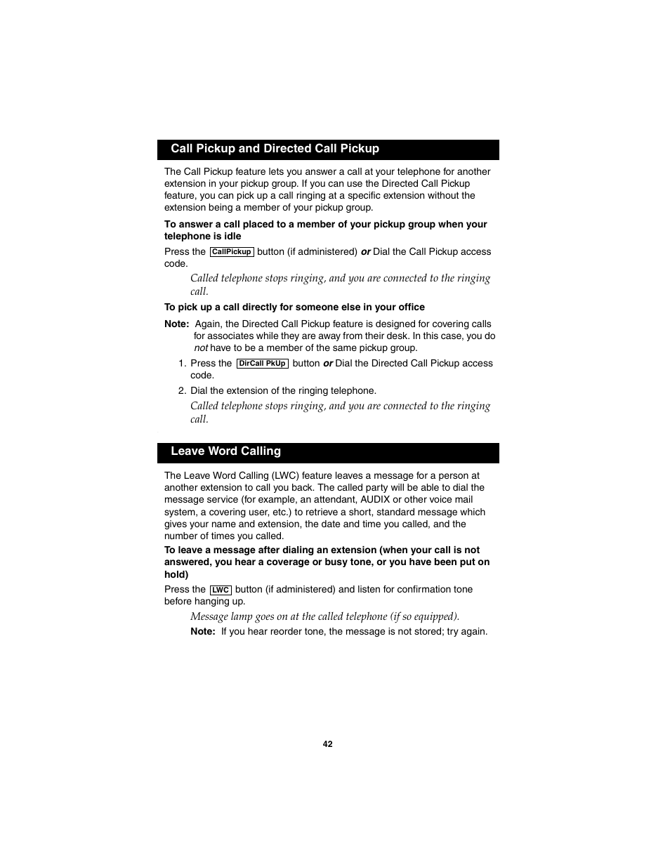 Avaya 555-250-701 User Manual | Page 46 / 56