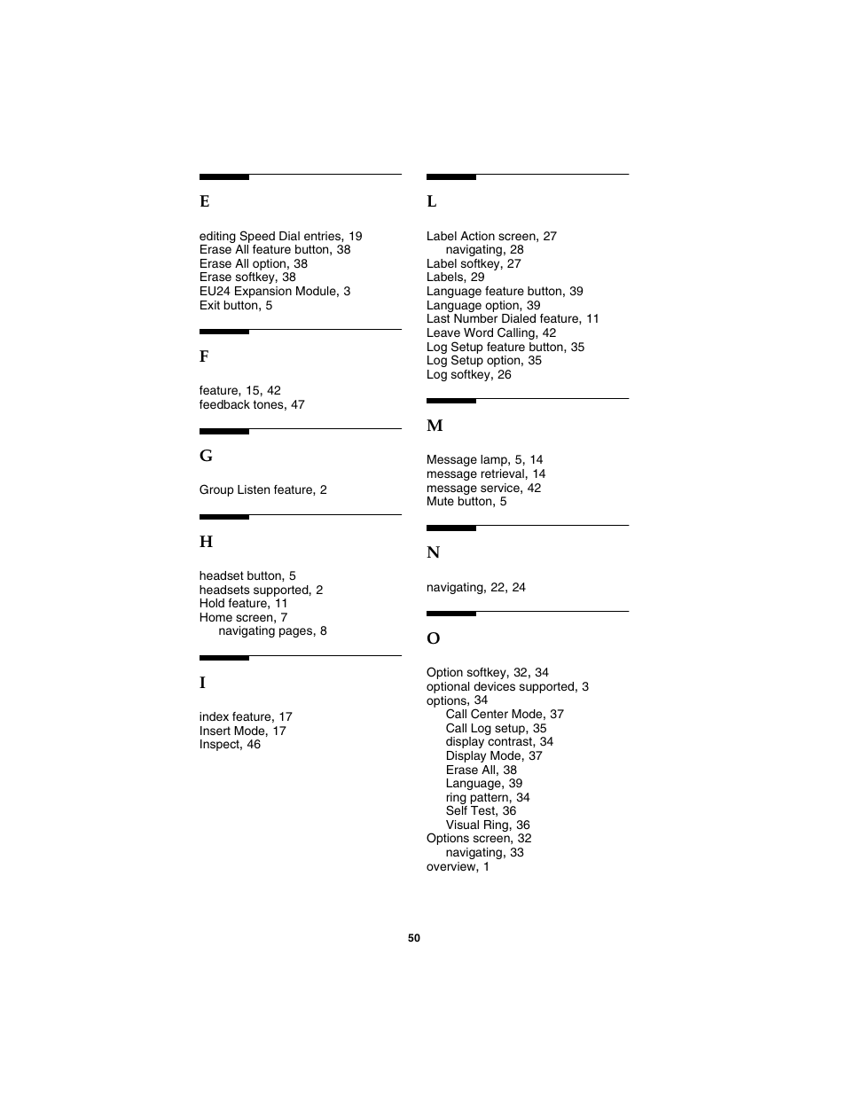 Avaya 555-250-701 User Manual | Page 54 / 56