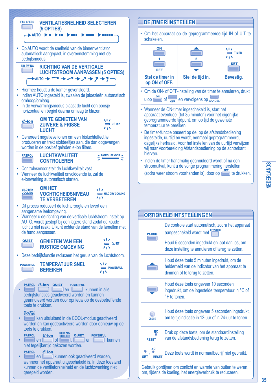 Panasonic CUE15JKE3 User Manual | Page 35 / 56