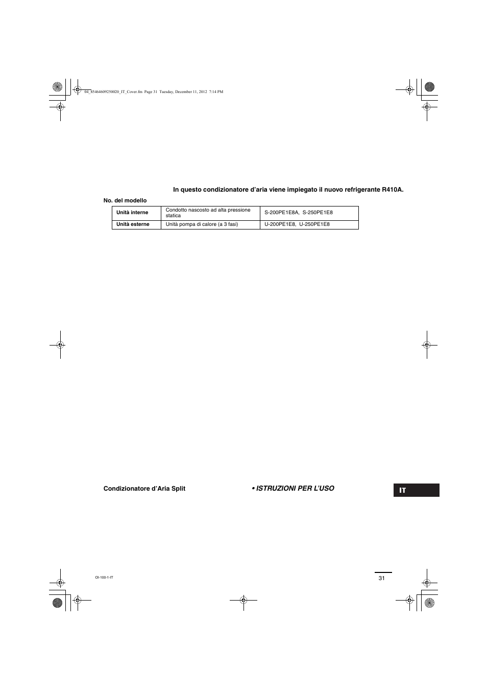 Panasonic S200PE1E8A User Manual | Page 31 / 72