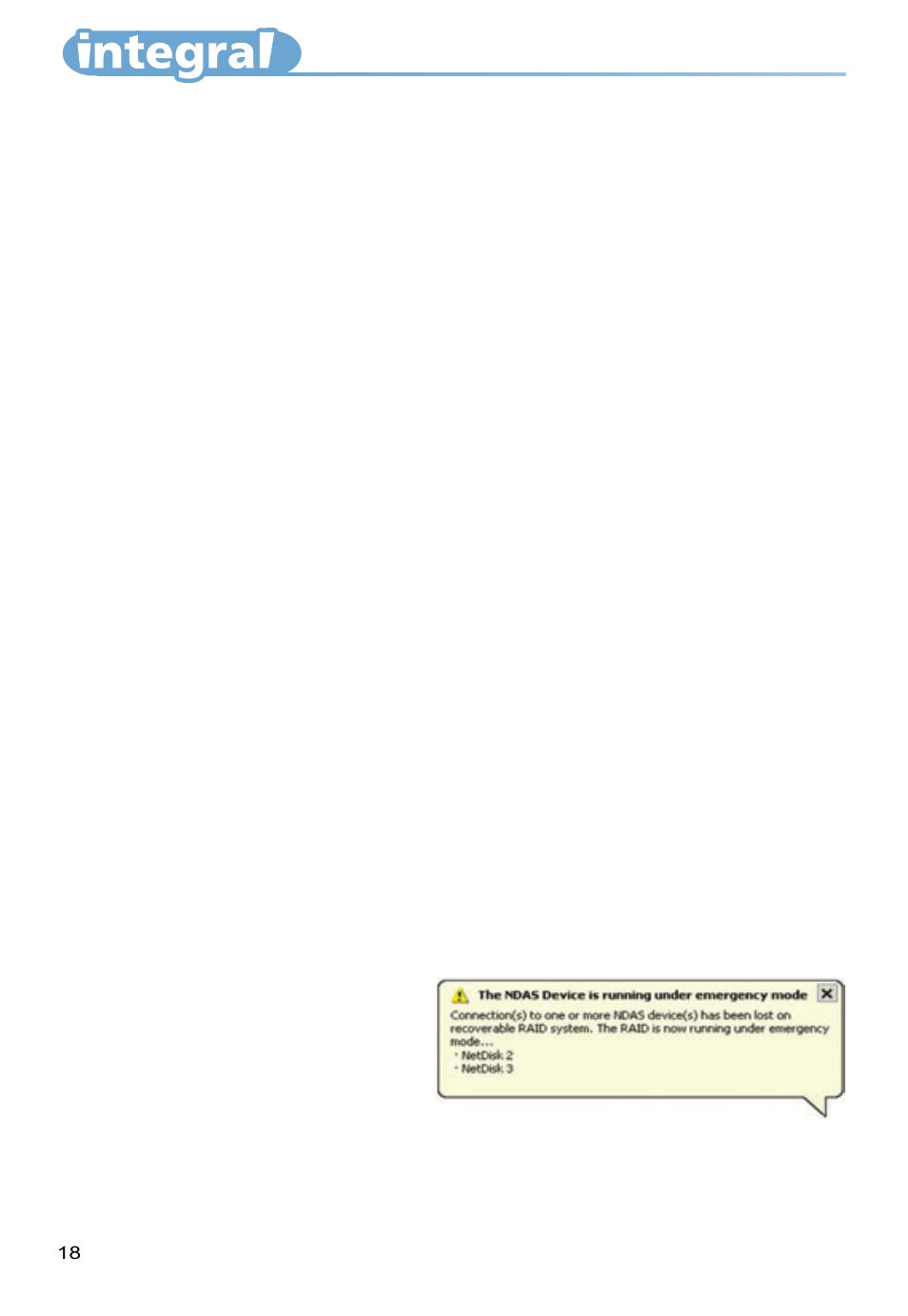 Unbinding integral lan's, Bind tools, Add mirror | Recover tool, Note: ndas device must be in a | Akasa integral HDD external enclosure for data-storage mobility with LAN sharing User Manual | Page 18 / 21