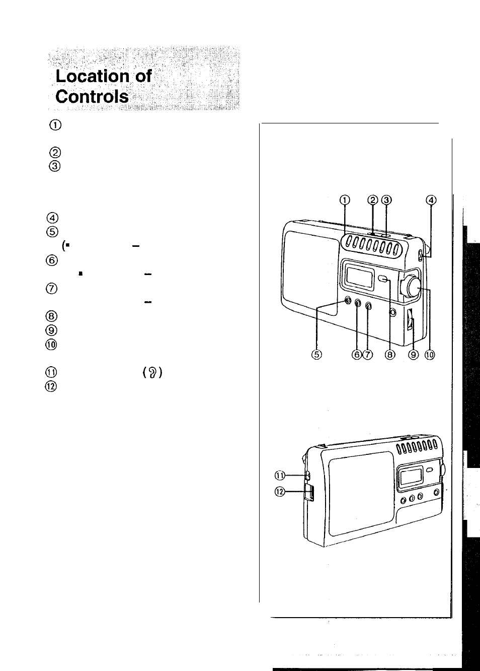 Panasonic RF3700EG User Manual | Page 3 / 25