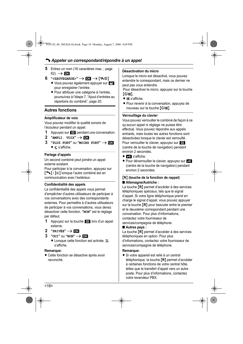 Panasonic KXTG9150EX User Manual | Page 166 / 224