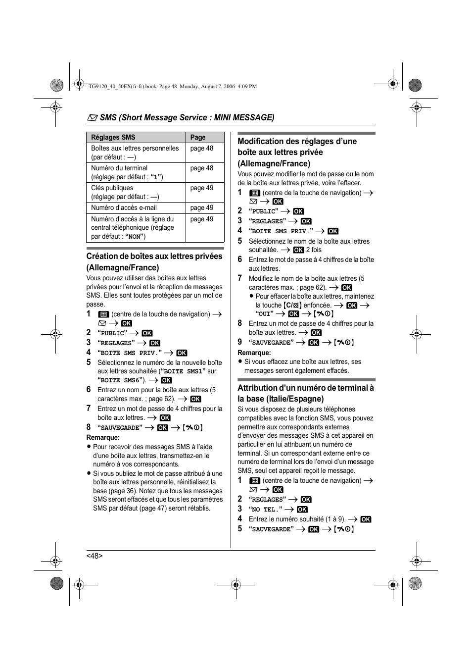 Panasonic KXTG9150EX User Manual | Page 196 / 224