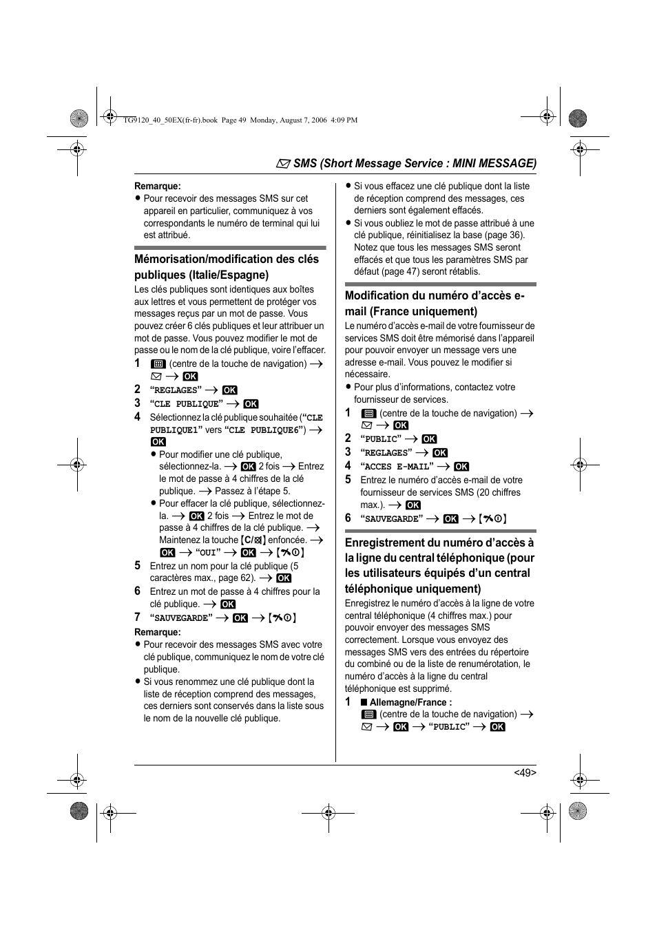 Panasonic KXTG9150EX User Manual | Page 197 / 224