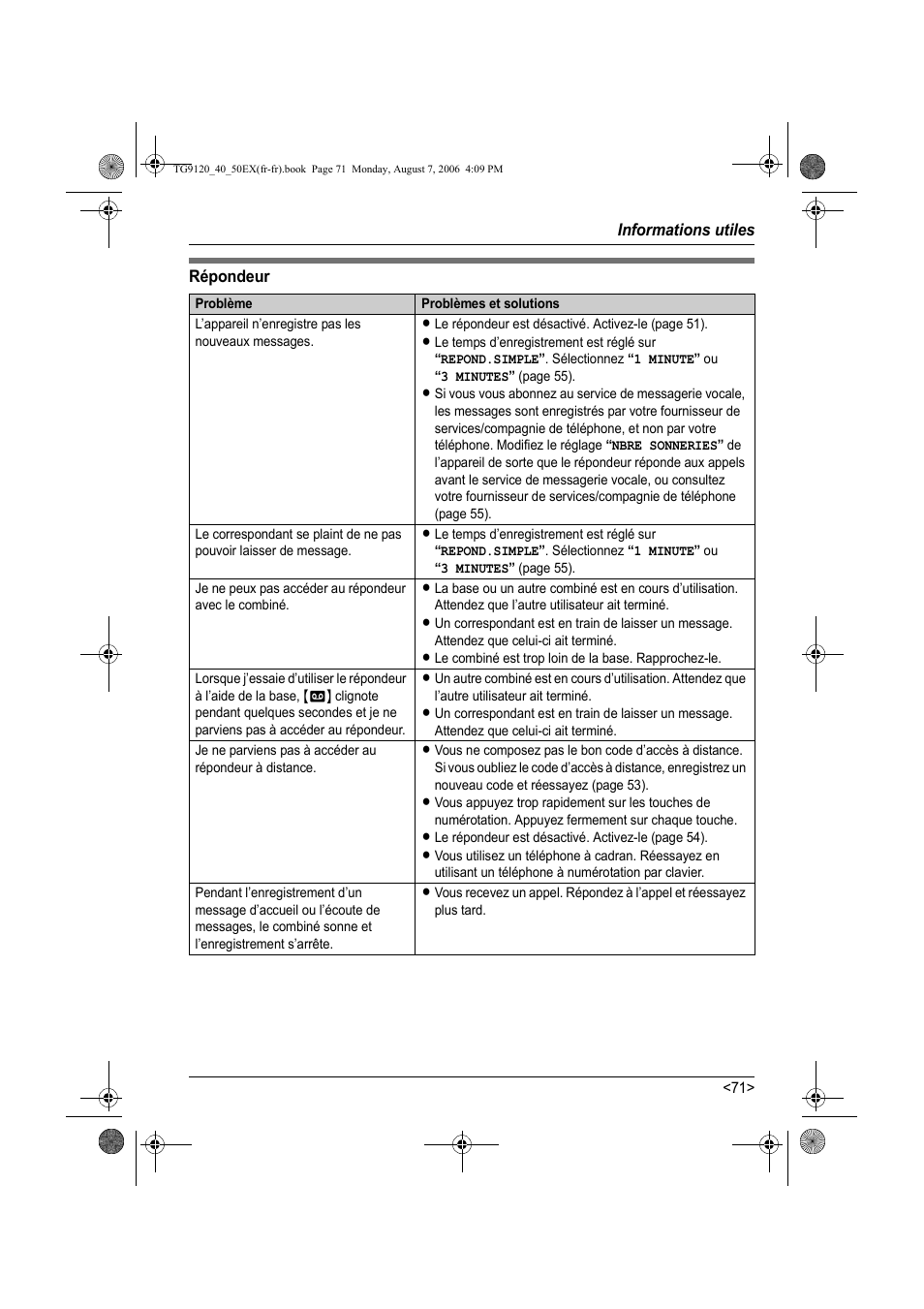 Panasonic KXTG9150EX User Manual | Page 219 / 224