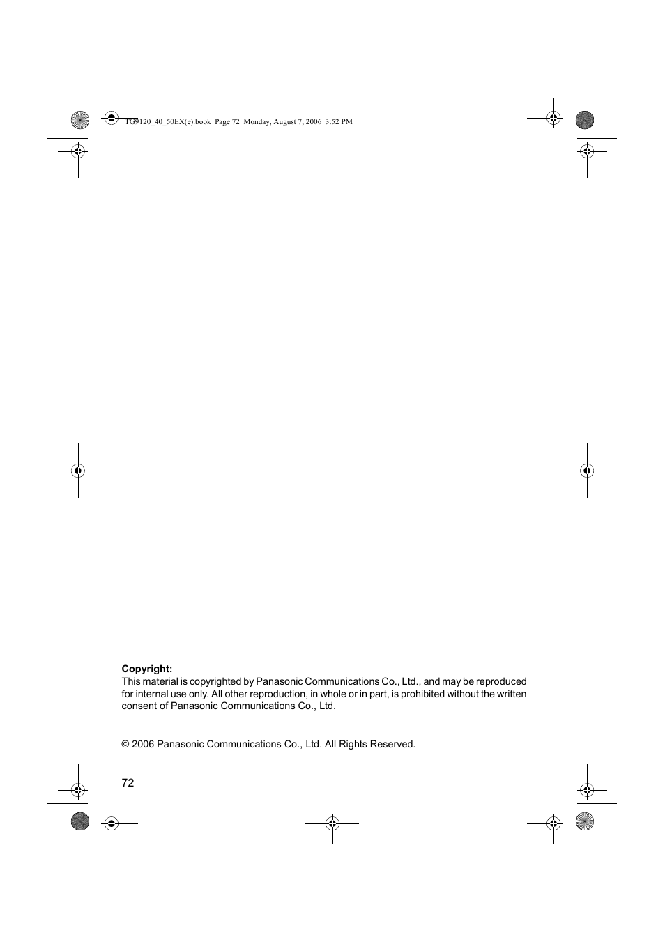 Panasonic KXTG9150EX User Manual | Page 72 / 224