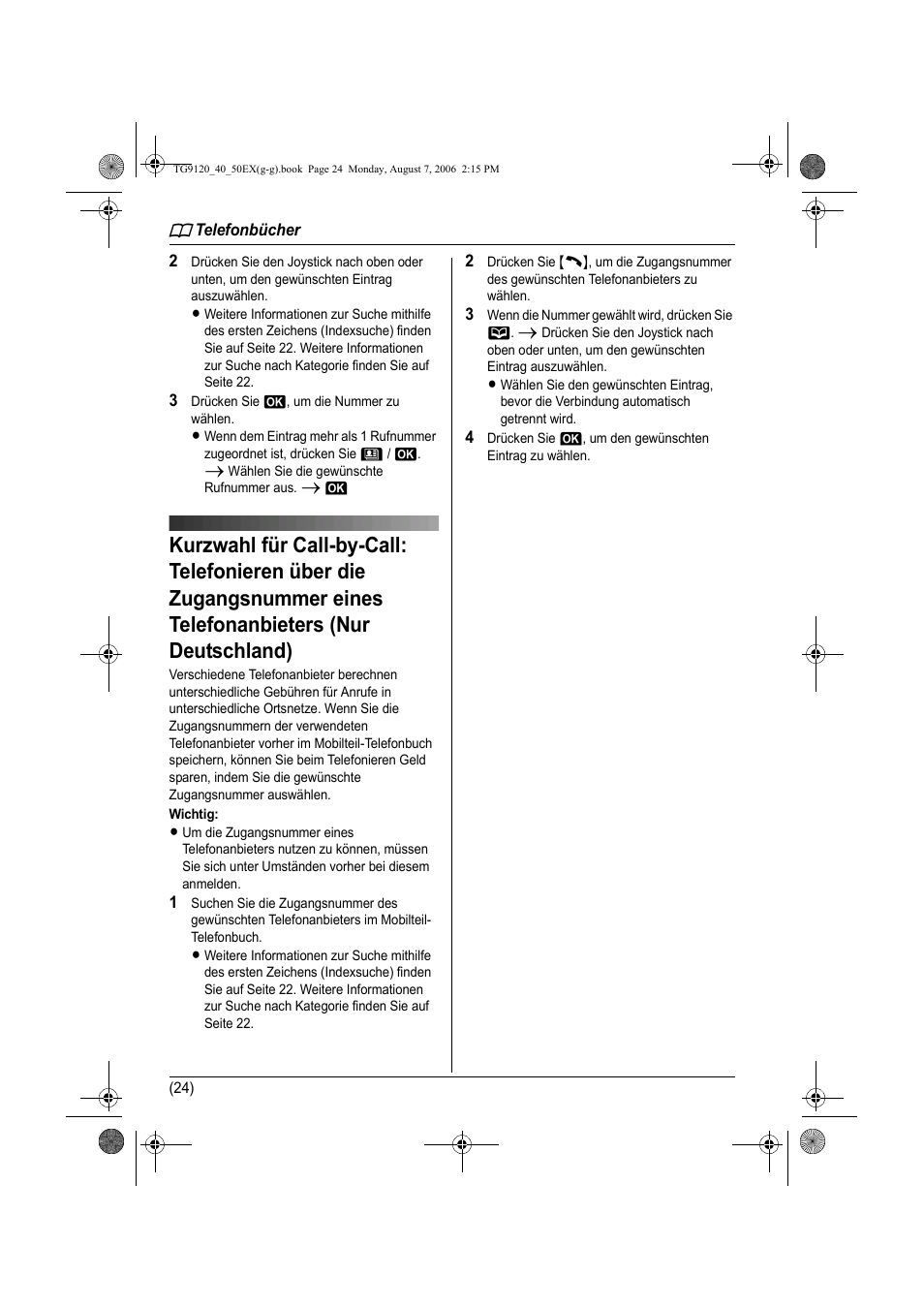 Panasonic KXTG9150EX User Manual | Page 96 / 224