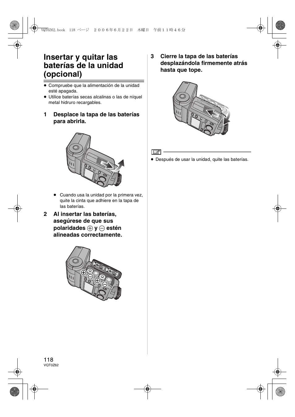 Panasonic DMWFL500E User Manual | Page 118 / 148