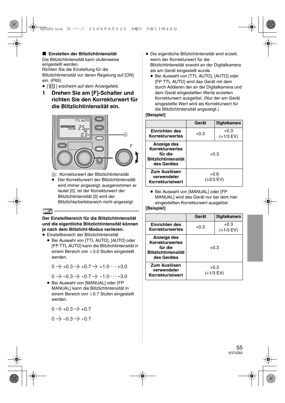Panasonic DMWFL500E User Manual | Page 55 / 148