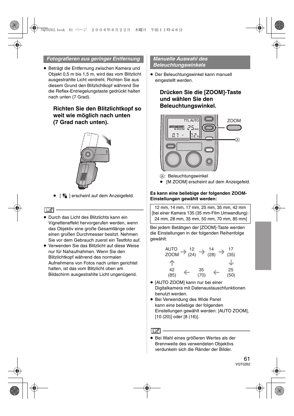 Panasonic DMWFL500E User Manual | Page 61 / 148
