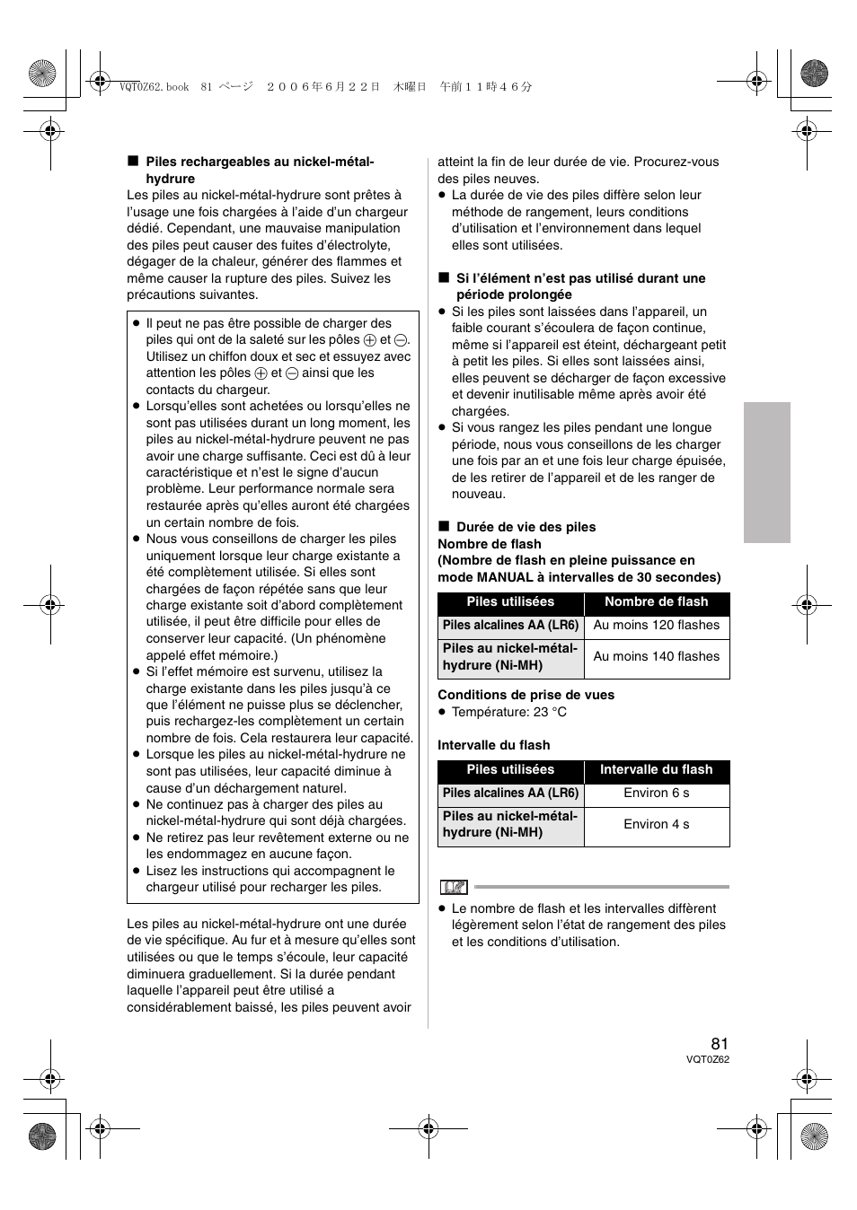 Panasonic DMWFL500E User Manual | Page 81 / 148