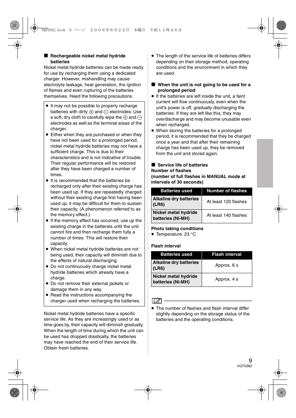 Panasonic DMWFL500E User Manual | Page 9 / 148