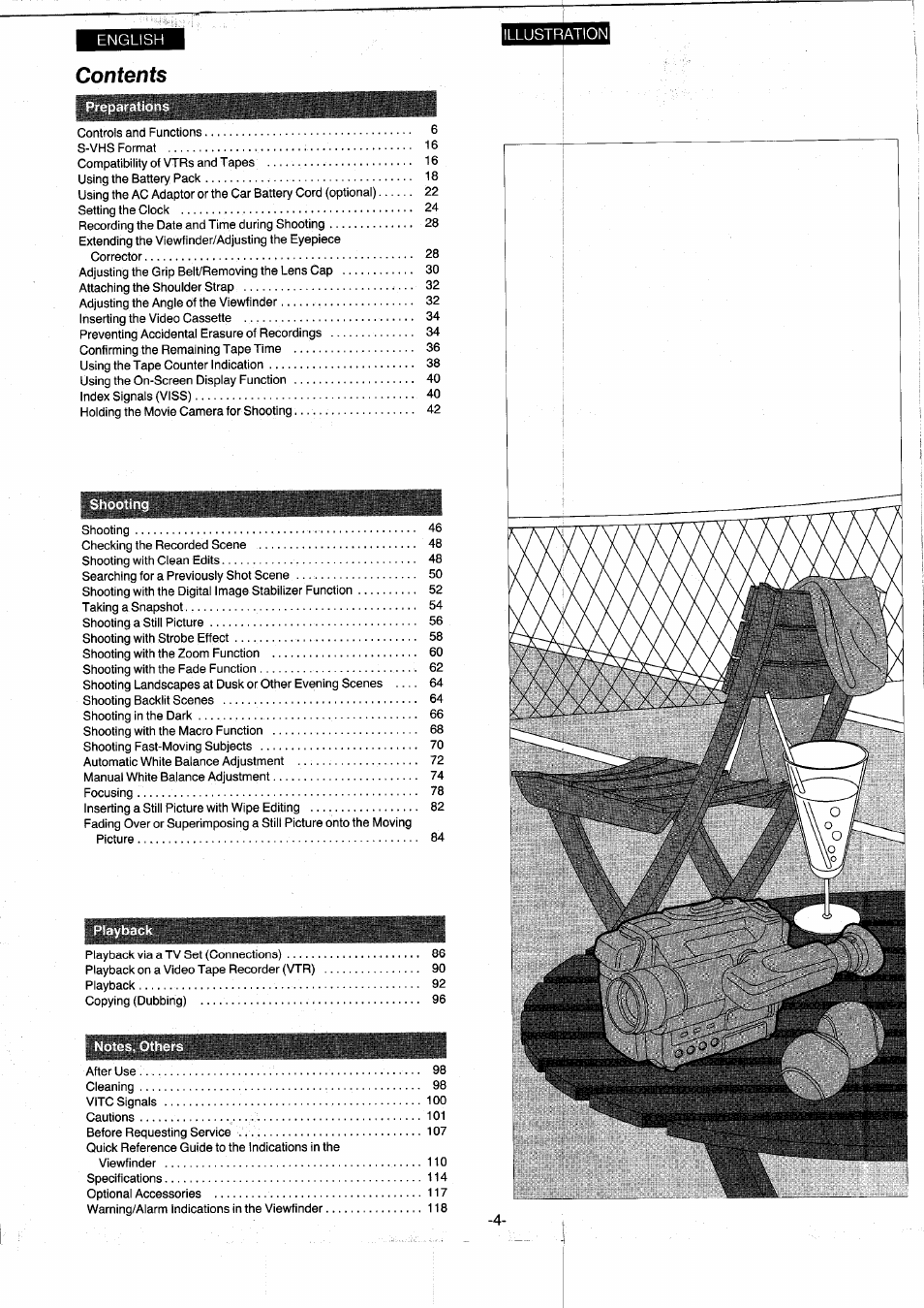 Panasonic NVS7EG User Manual | Page 4 / 118
