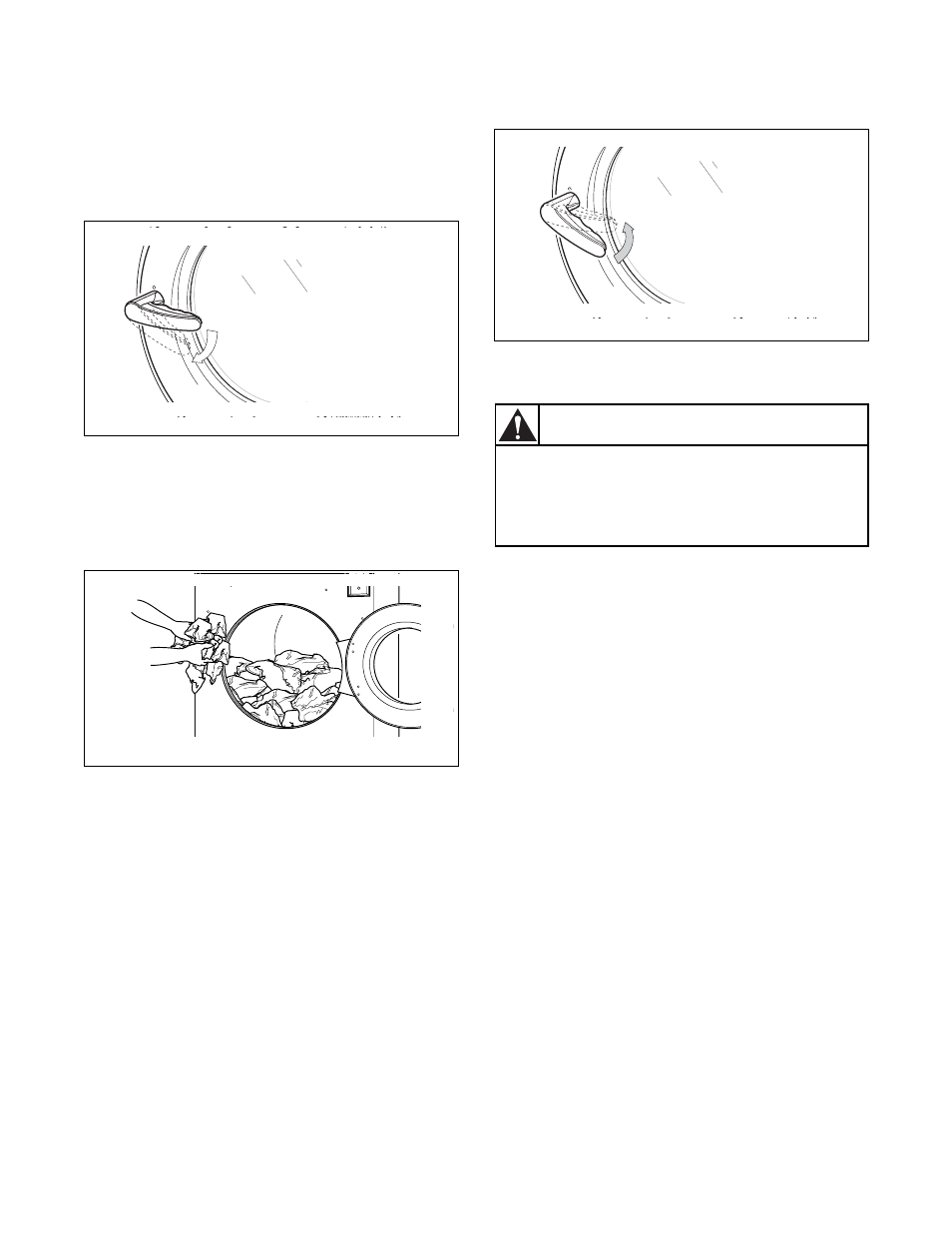 Operating instructions, vend models only, Warning | Alliance Laundry Systems CHM1772C User Manual | Page 20 / 24