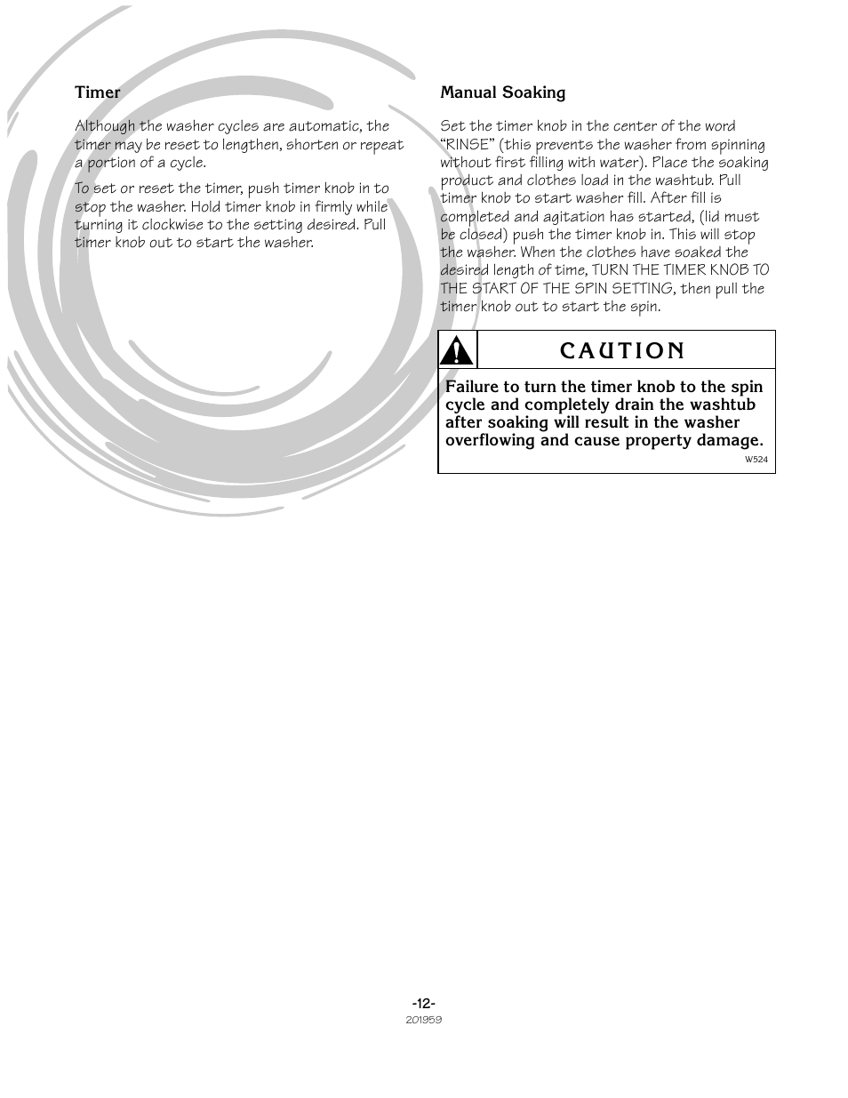 Alliance Laundry Systems LWS05N User Manual | Page 12 / 28