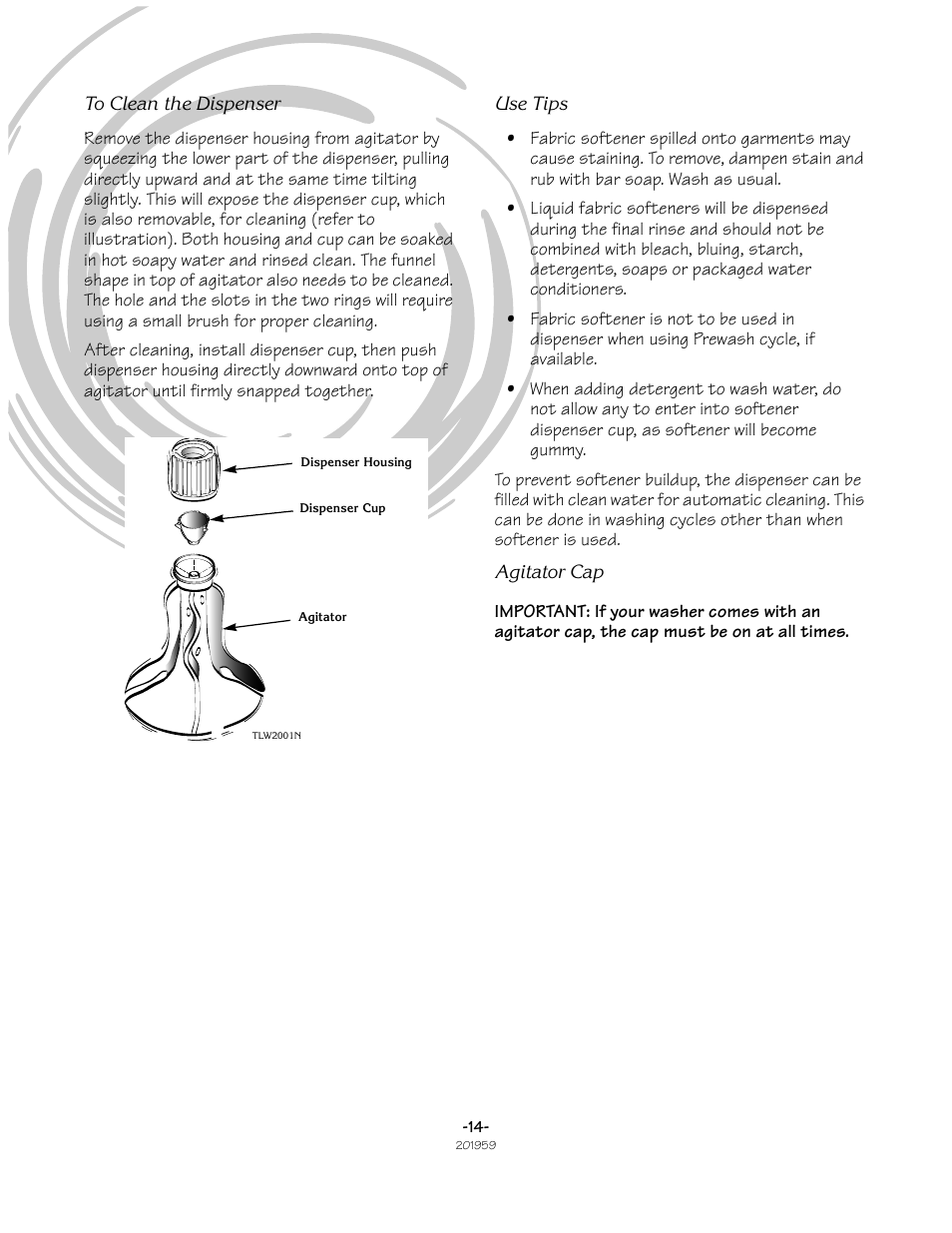 Alliance Laundry Systems LWS05N User Manual | Page 14 / 28