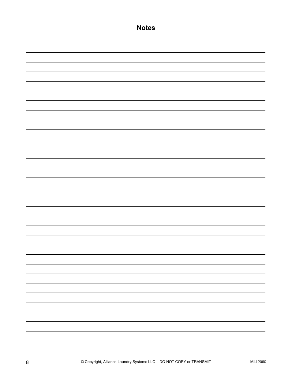 Alliance Laundry Systems Stacked Drying Tumbler User Manual | Page 10 / 38