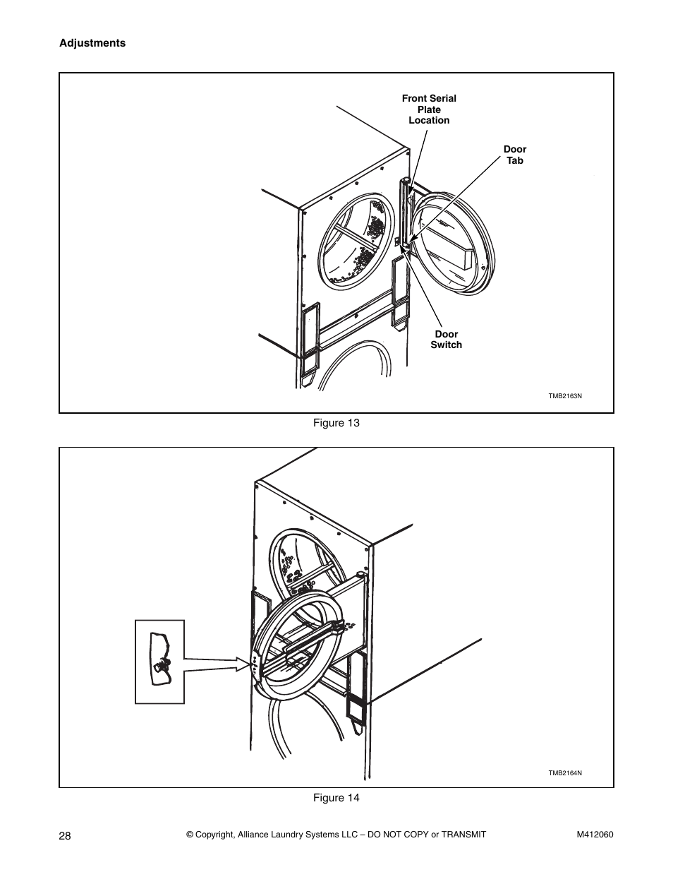 Alliance Laundry Systems Stacked Drying Tumbler User Manual | Page 30 / 38