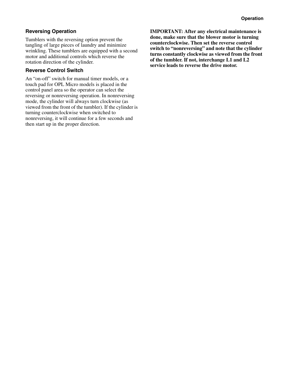 Alliance Laundry Systems 170 Pound Capacity User Manual | Page 13 / 22