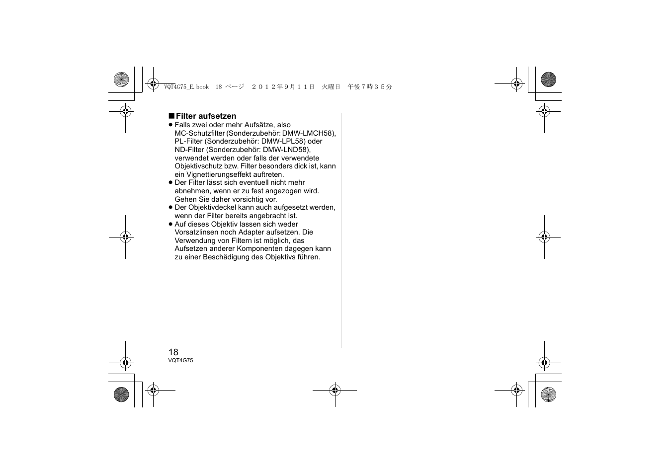 Panasonic HHS35100E User Manual | Page 18 / 72