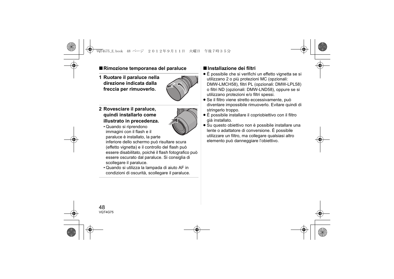 Panasonic HHS35100E User Manual | Page 48 / 72