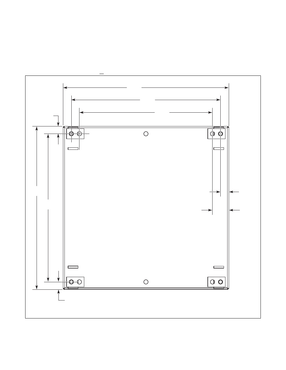 Mechanical installation, Frame dimensions and mounting bolt location, Important: drawing is not to scale | Alliance Laundry Systems 18 User Manual | Page 29 / 57