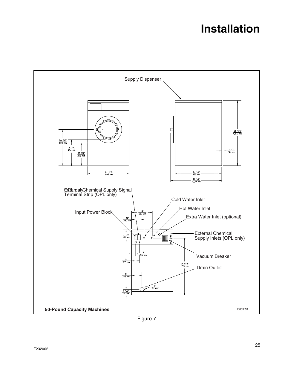 Installation | Alliance Laundry Systems HC35 User Manual | Page 27 / 150